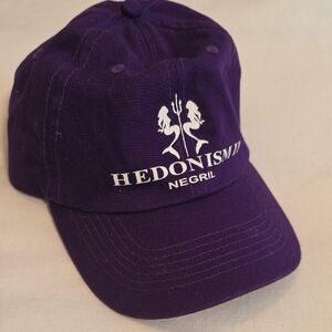 Hedonism II Negril Jamaica Official Hat, Purple, NWT